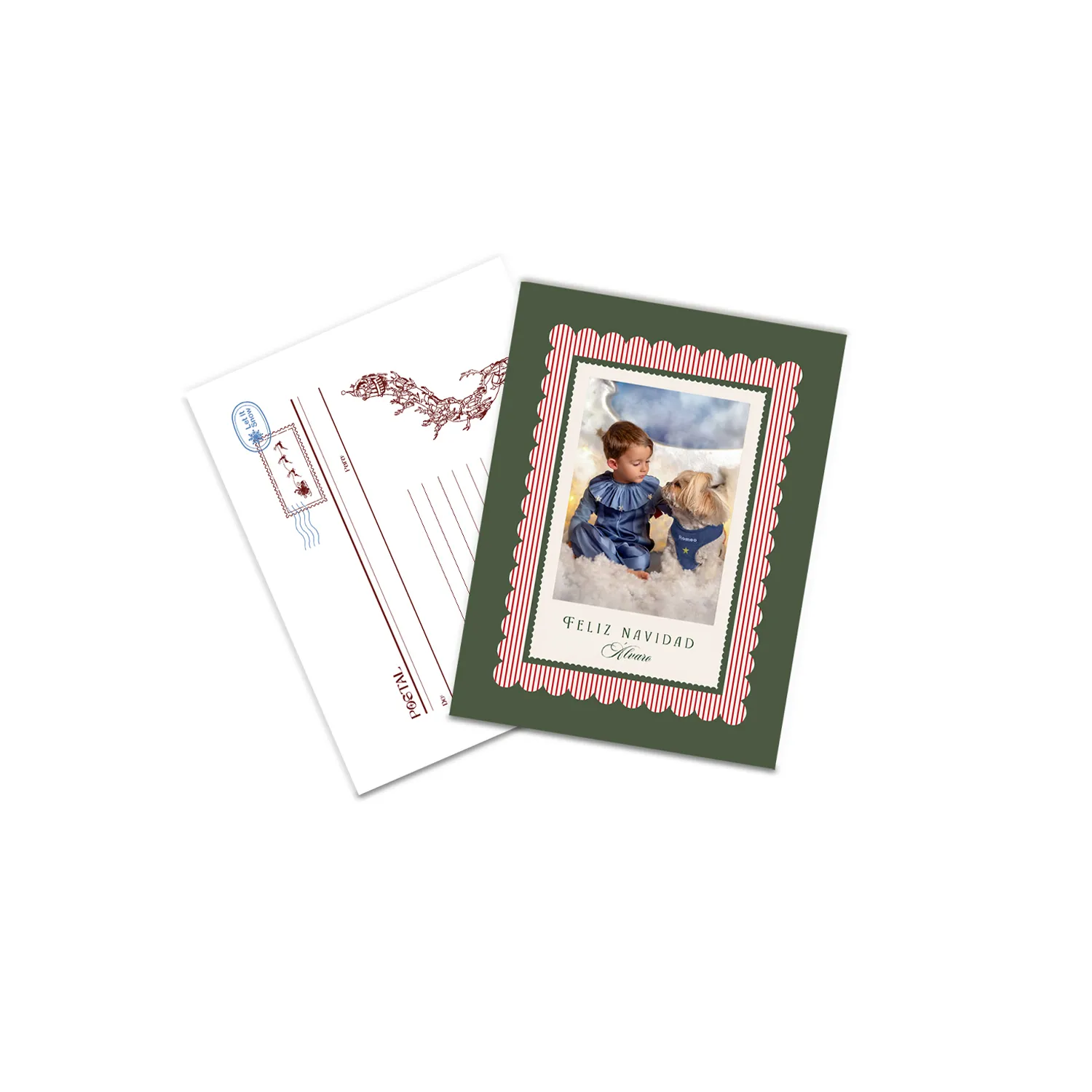Postal Prediseñada ➔ Larios Digital